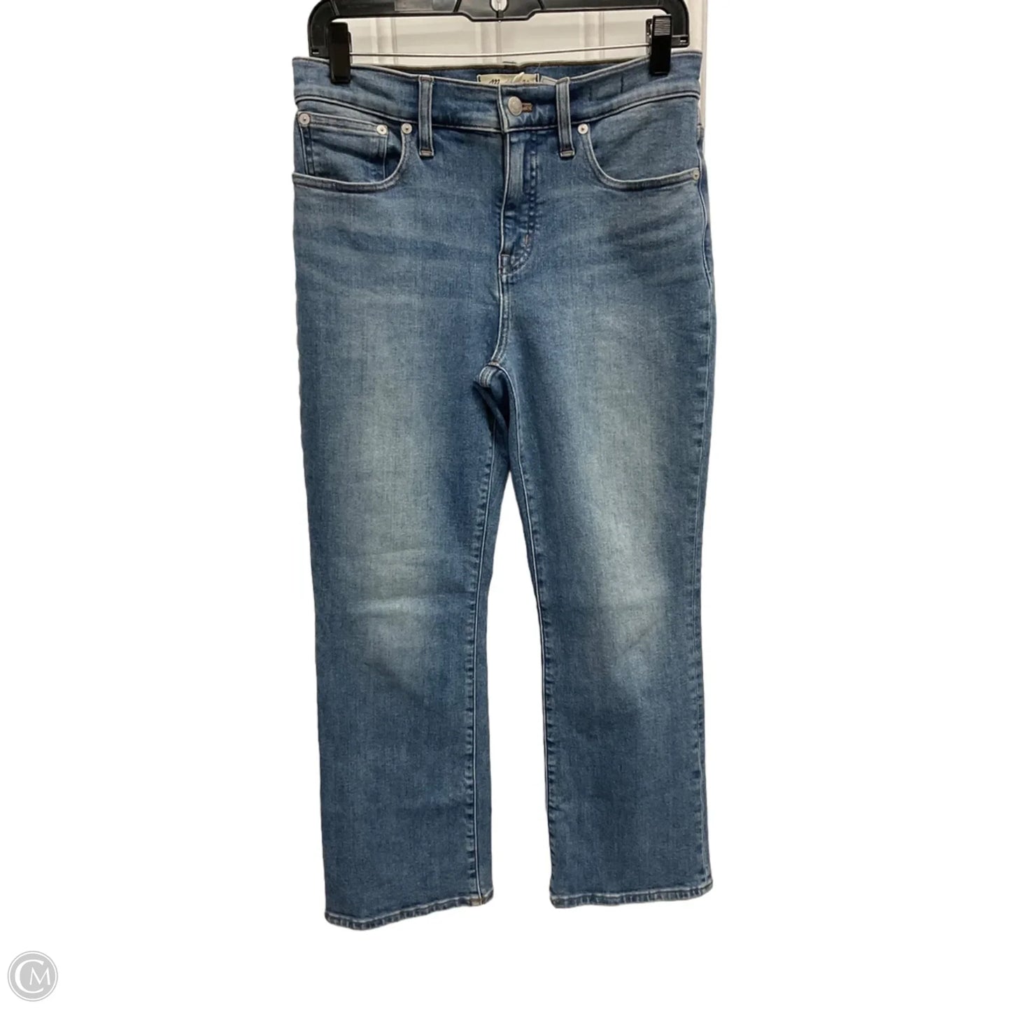 Jeans Boot Cut By Madewell In Blue Denim, Size: 6