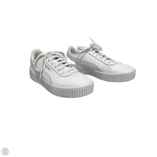 Shoes Sneakers By Puma In White, Size: 8
