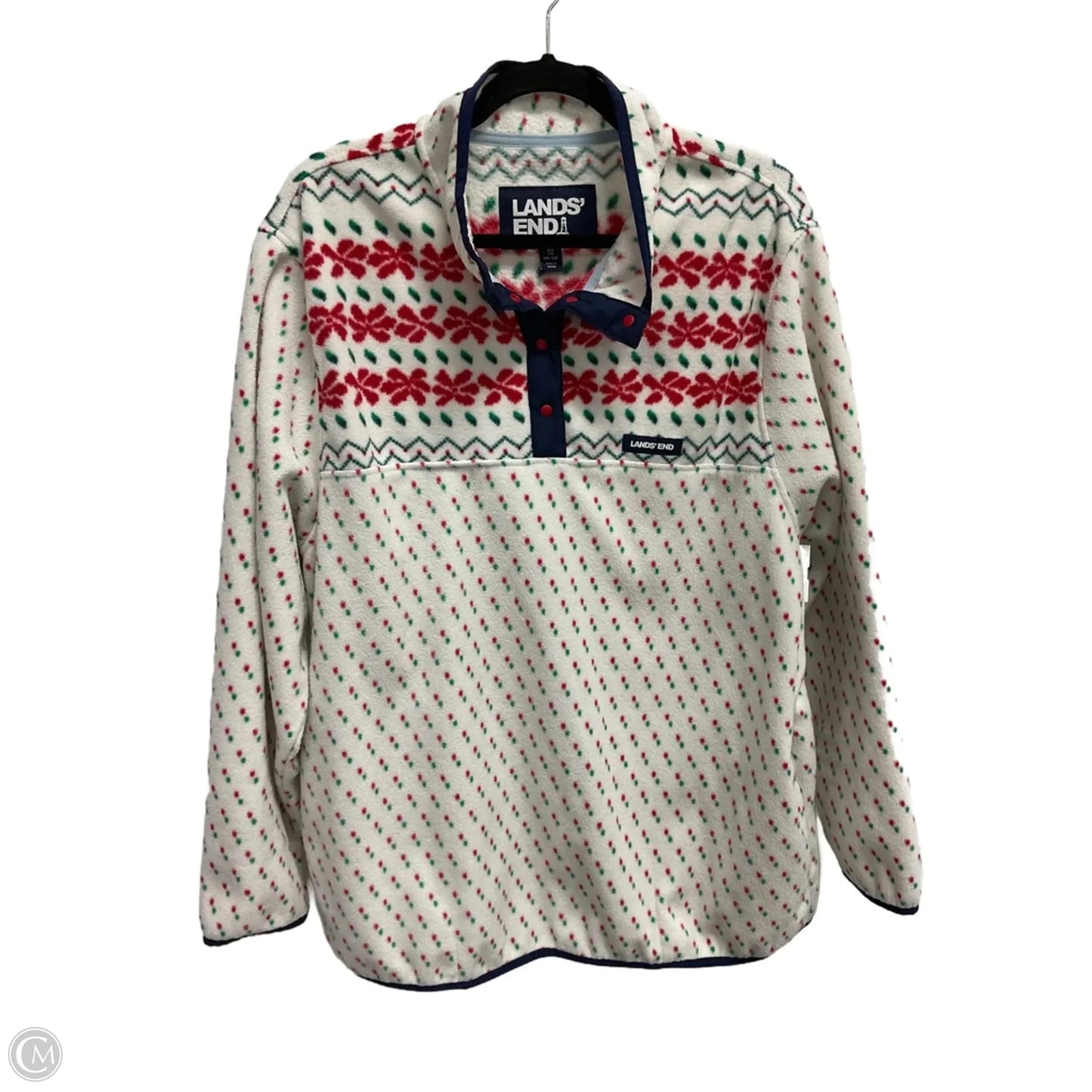 Athletic Fleece By Lands End In Multi-colored, Size: 1x