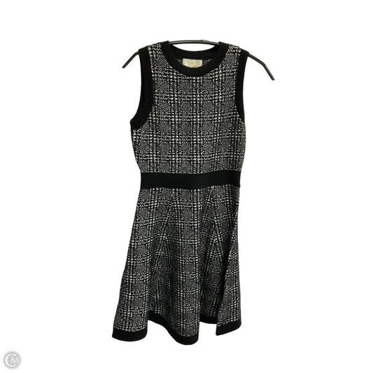 Dress Designer By Kate Spade In Black & White, Size: Xxs