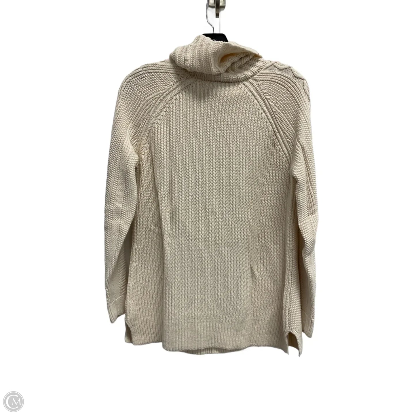 Sweater By Talbots In Cream, Size: M