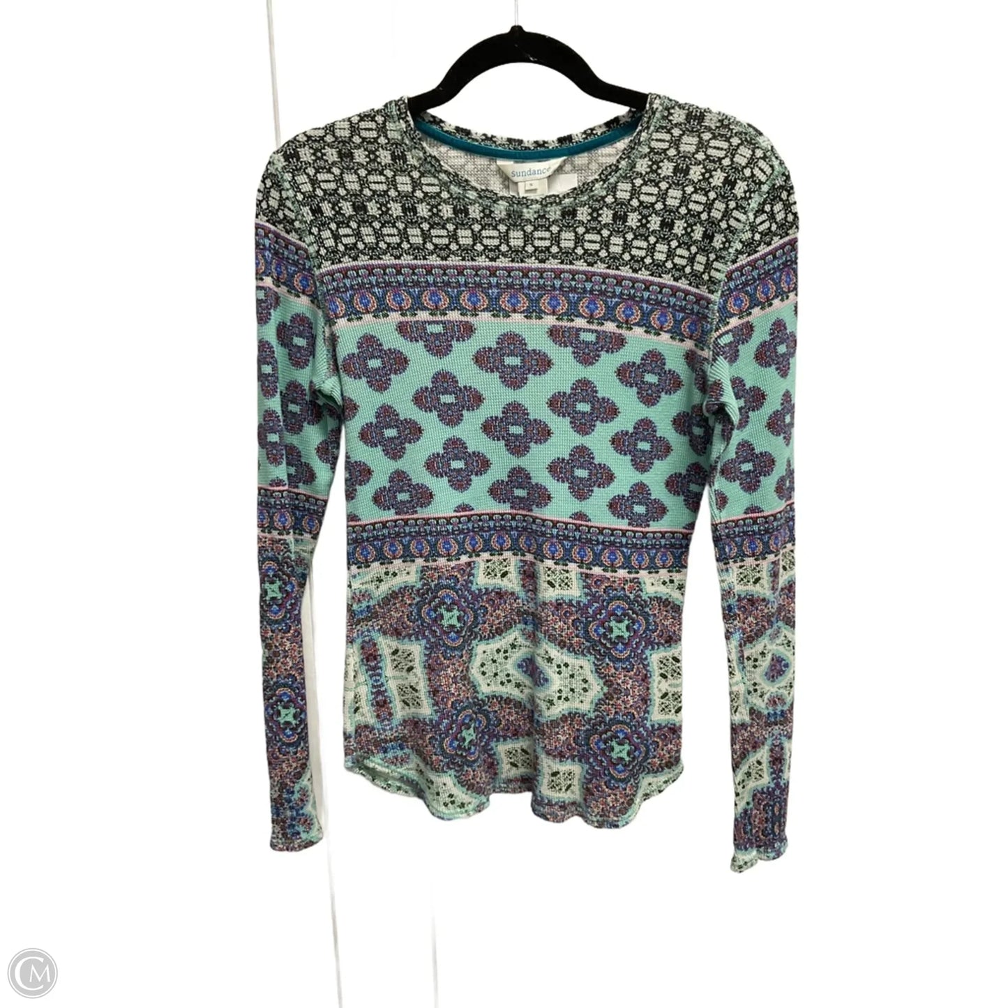 Top Long Sleeve By Sundance In Multi-colored, Size: S
