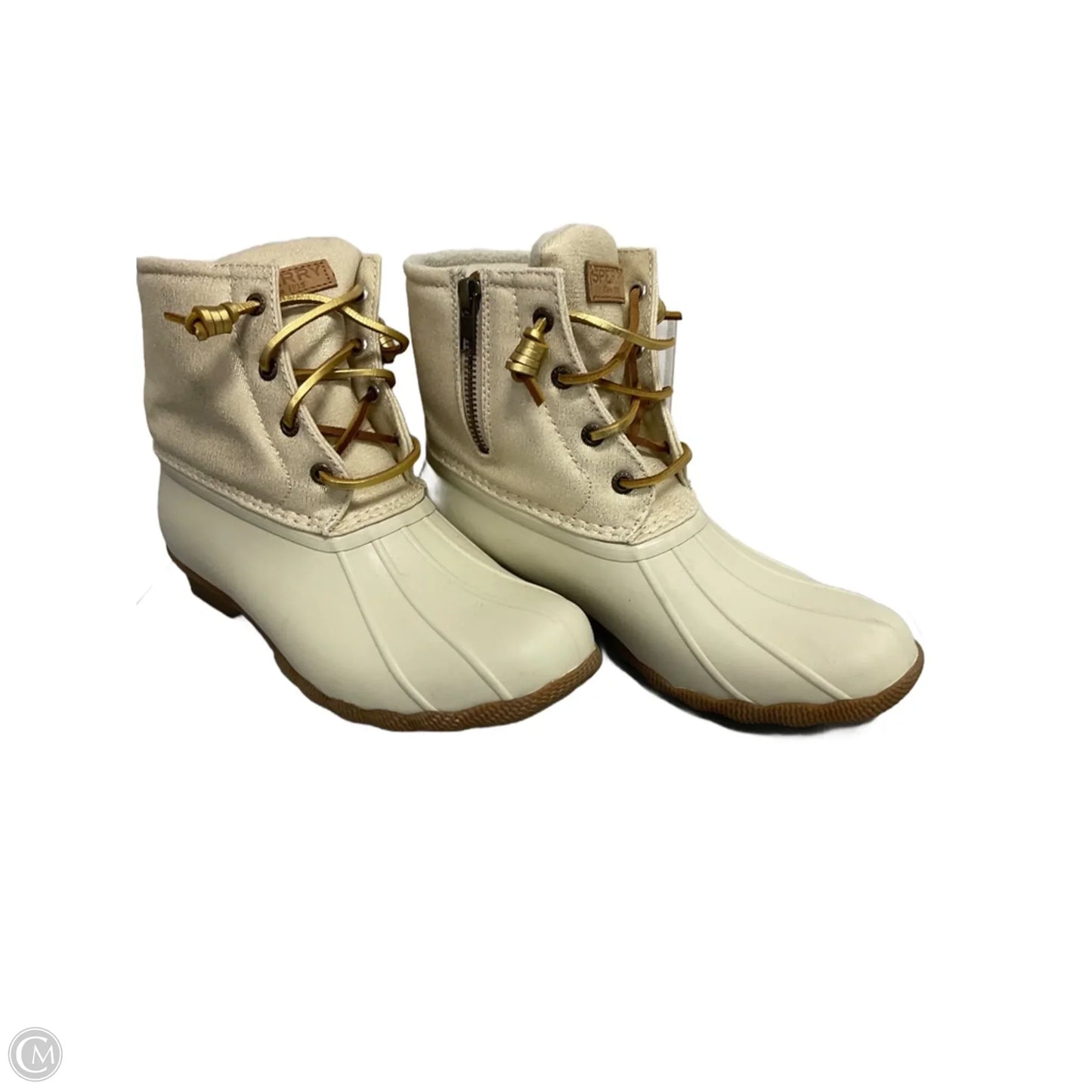 Boots Snow By Sperry In Cream, Size: 8