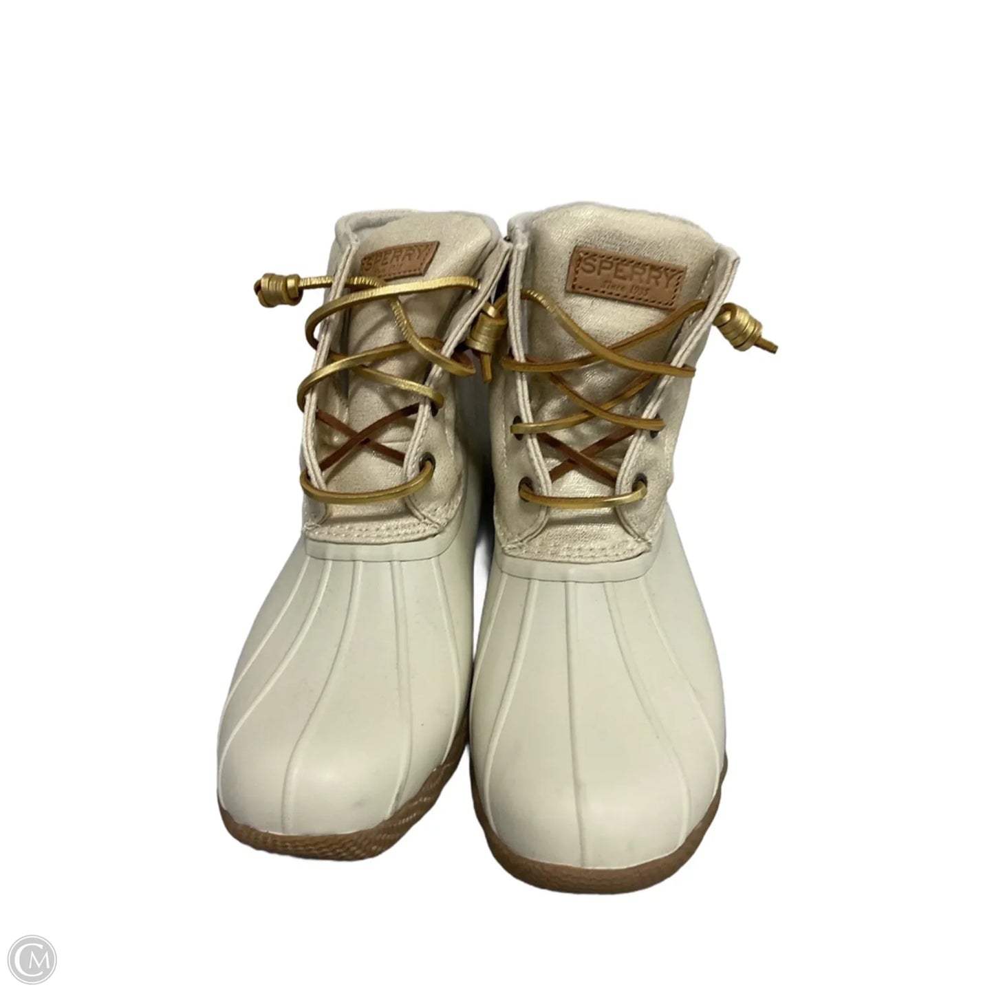 Boots Snow By Sperry In Cream, Size: 8