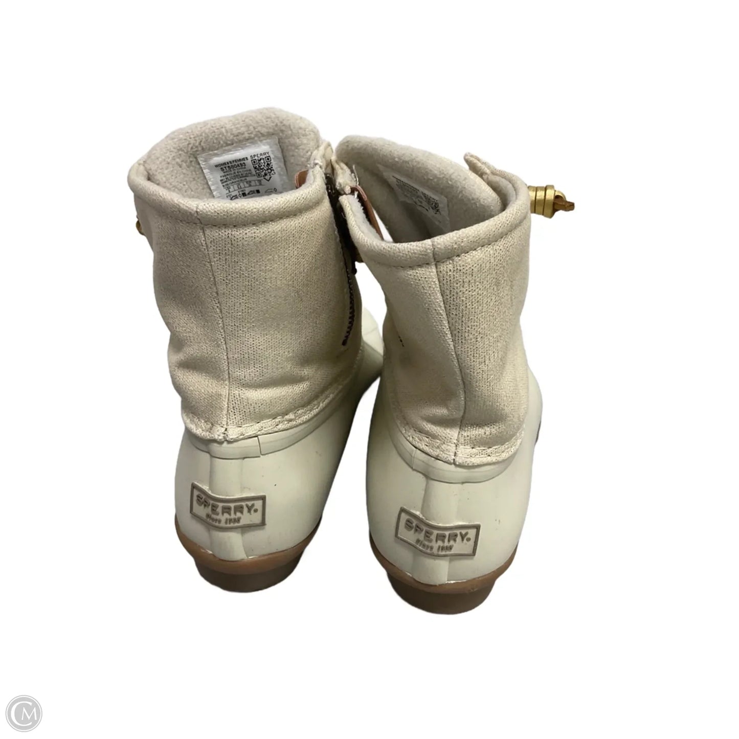 Boots Snow By Sperry In Cream, Size: 8