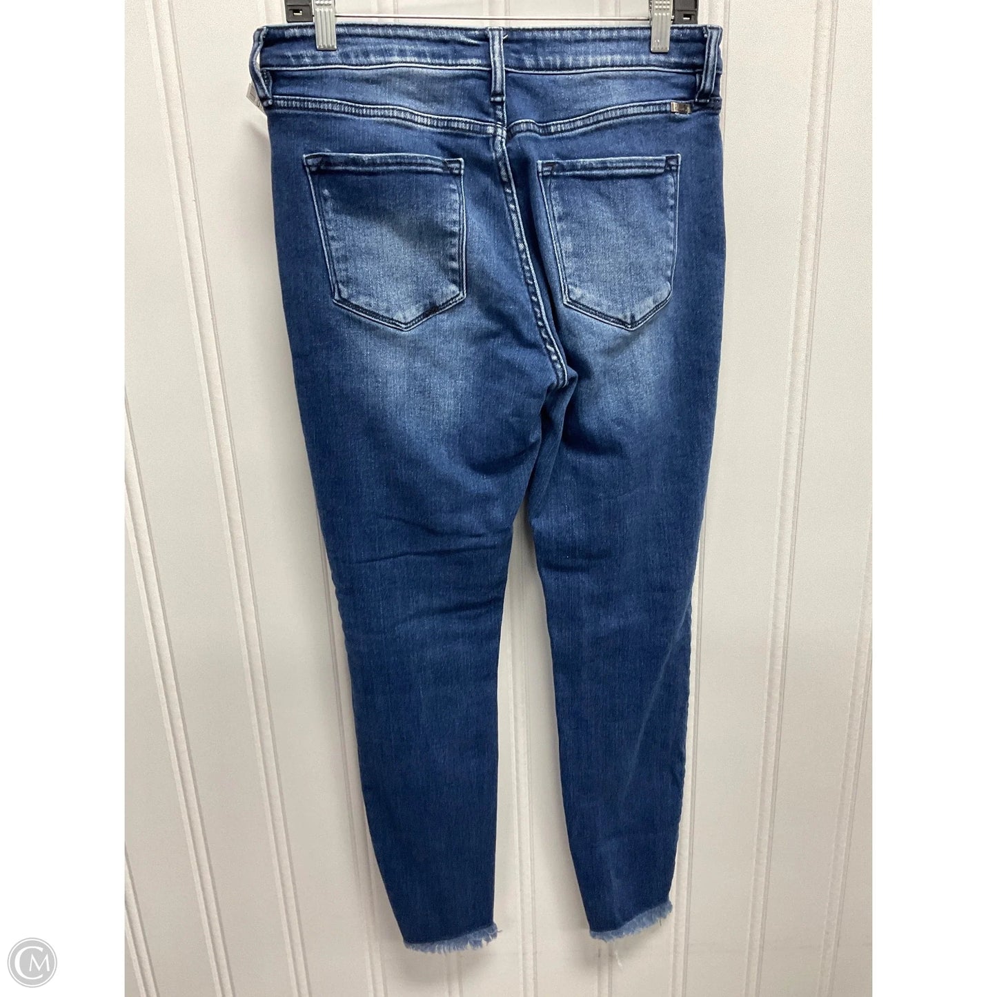 Jeans Skinny By Kancan In Blue Denim, Size: 10