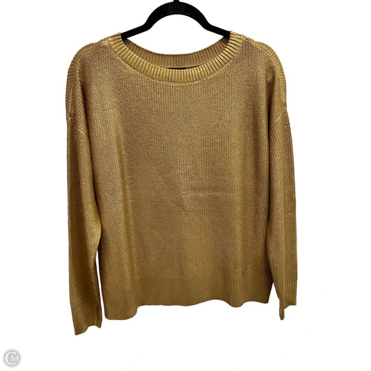 Sweater By Inc In Gold, Size: M