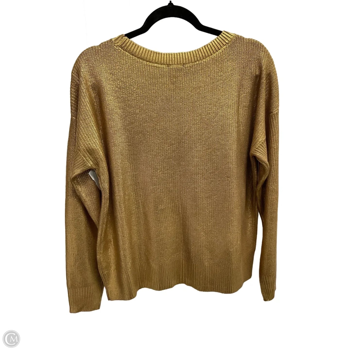 Sweater By Inc In Gold, Size: M