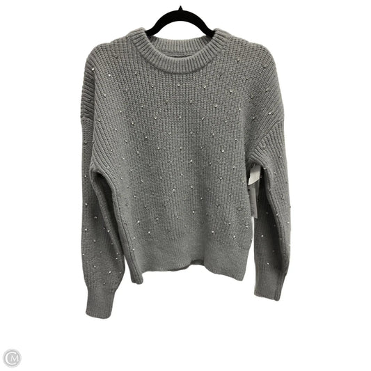 Sweater By Nine West In Grey, Size: M