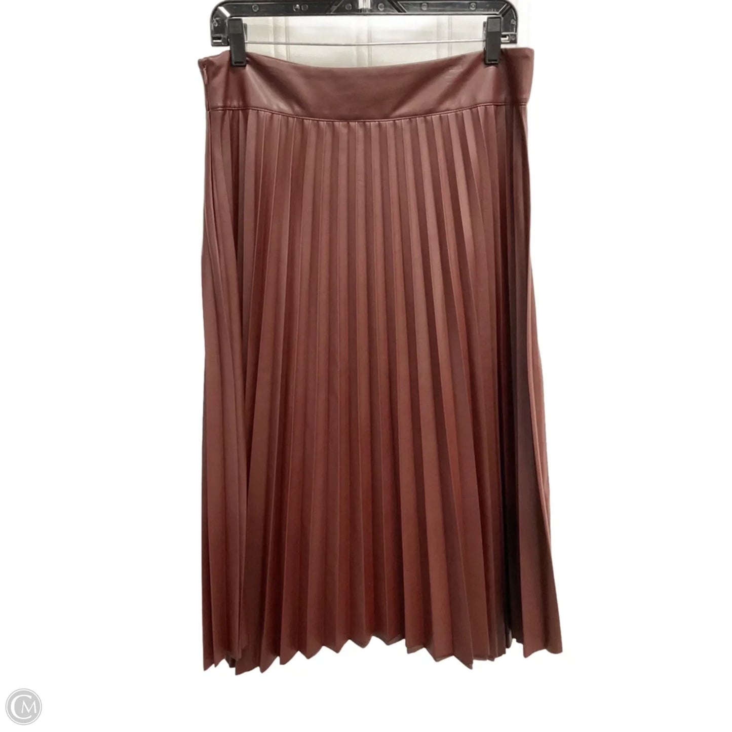 Skirt Maxi By Zara In Maroon, Size: 16
