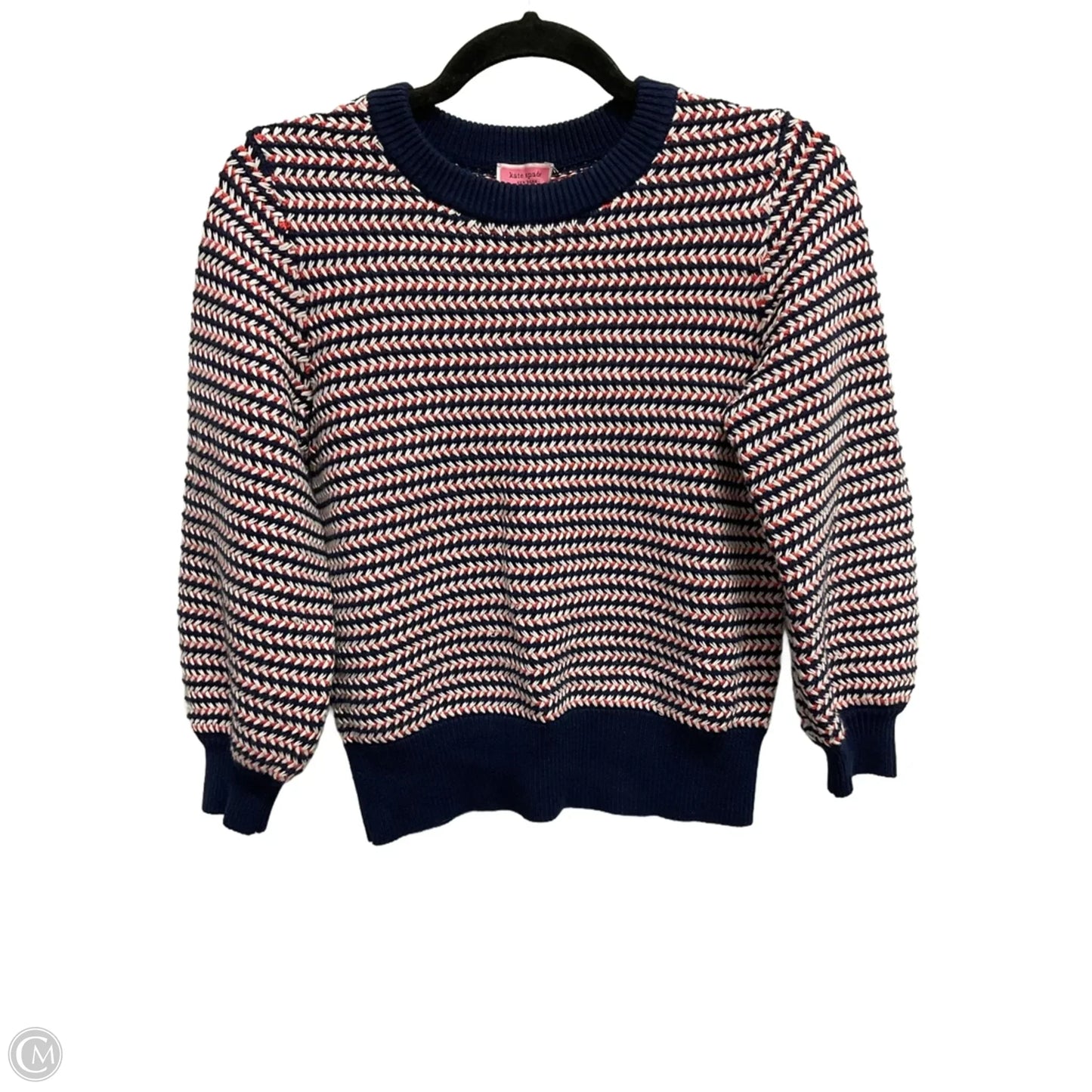 Sweater Cardigan Designer By Kate Spade In Multi-colored, Size: Xs