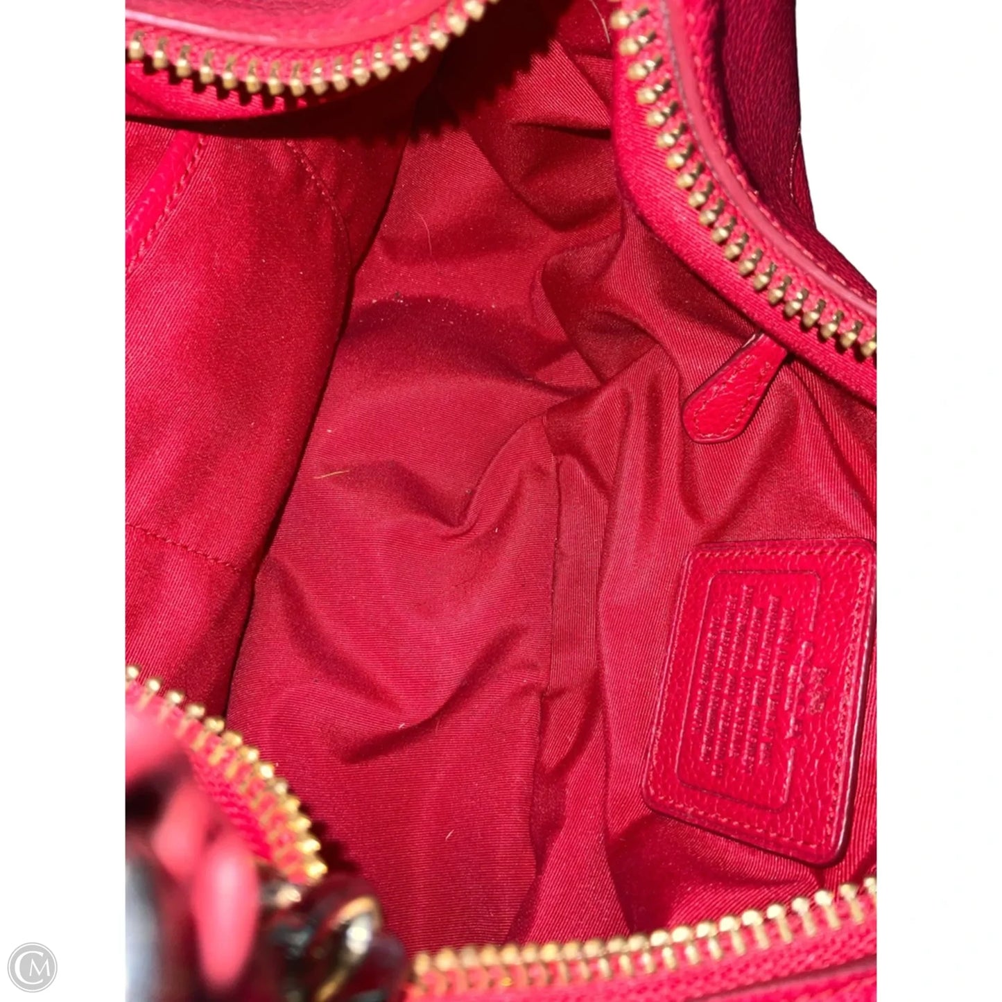 Handbag Designer By Coach, Size: Medium