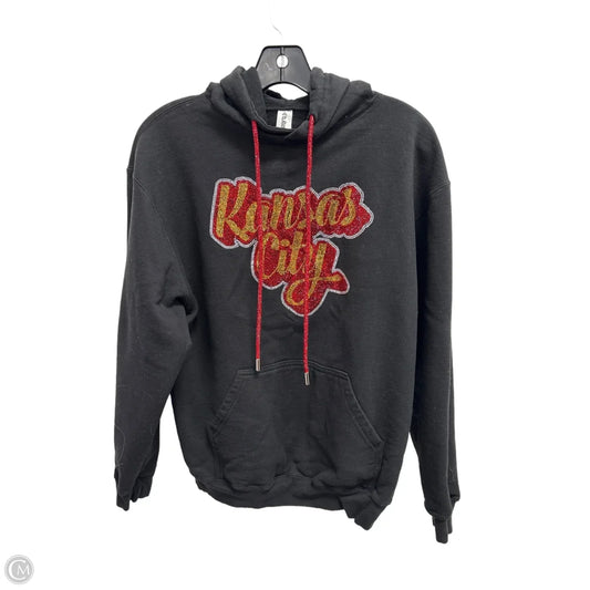 Sweatshirt Hoodie By Tultex In Black, Size: M