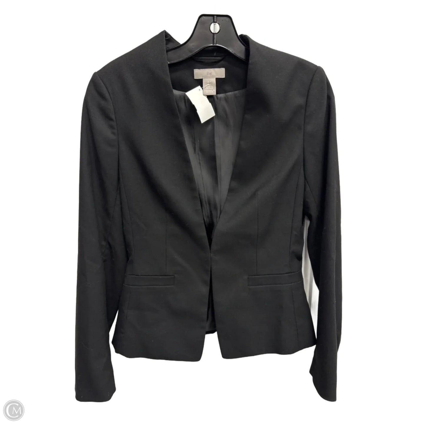 Blazer By H&m In Black, Size: Xs