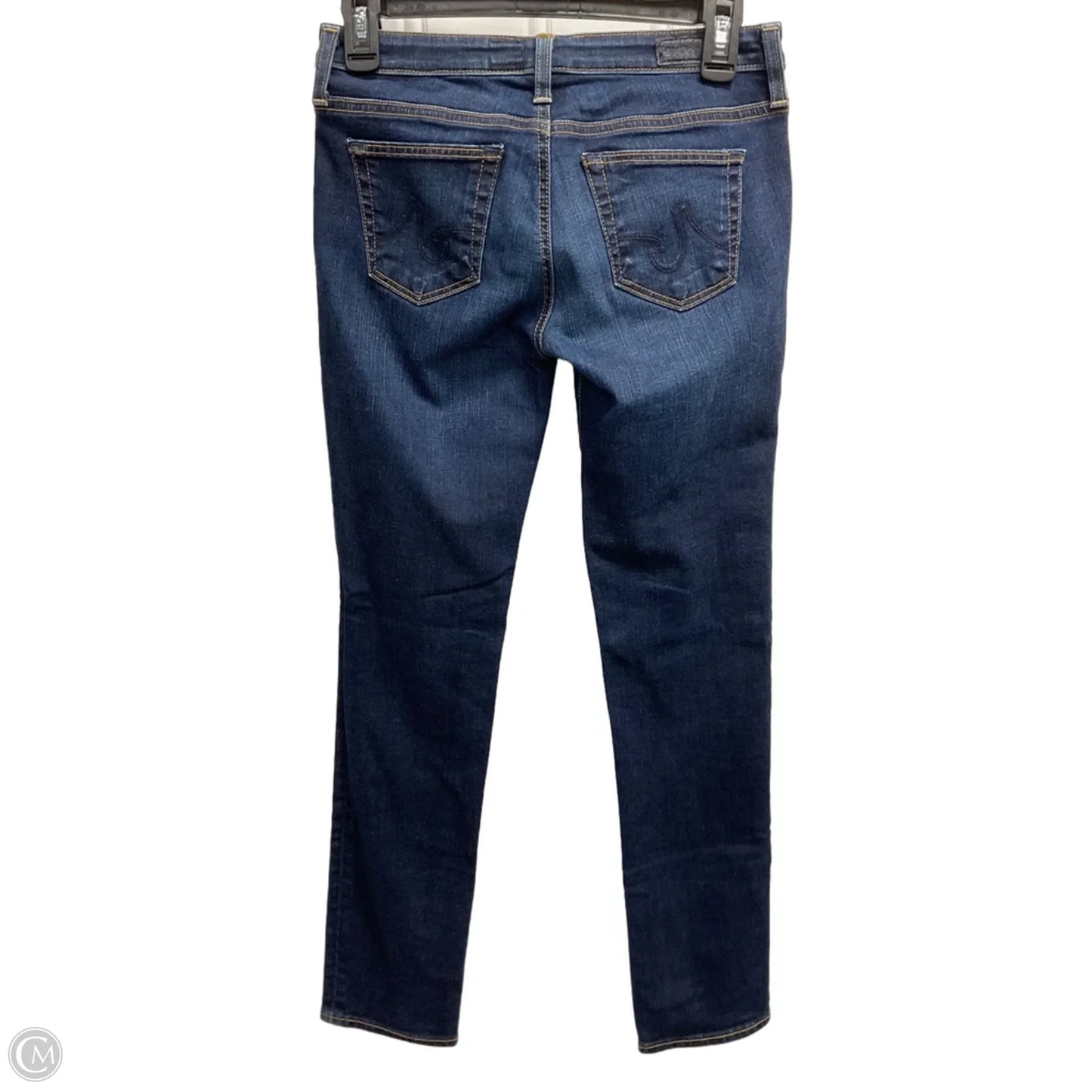 Jeans Skinny By Adriano Goldschmied In Blue Denim, Size: 2