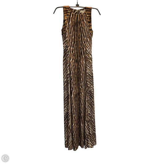 Dress Party Long By Michael By Michael Kors In Leopard Print, Size: Xs