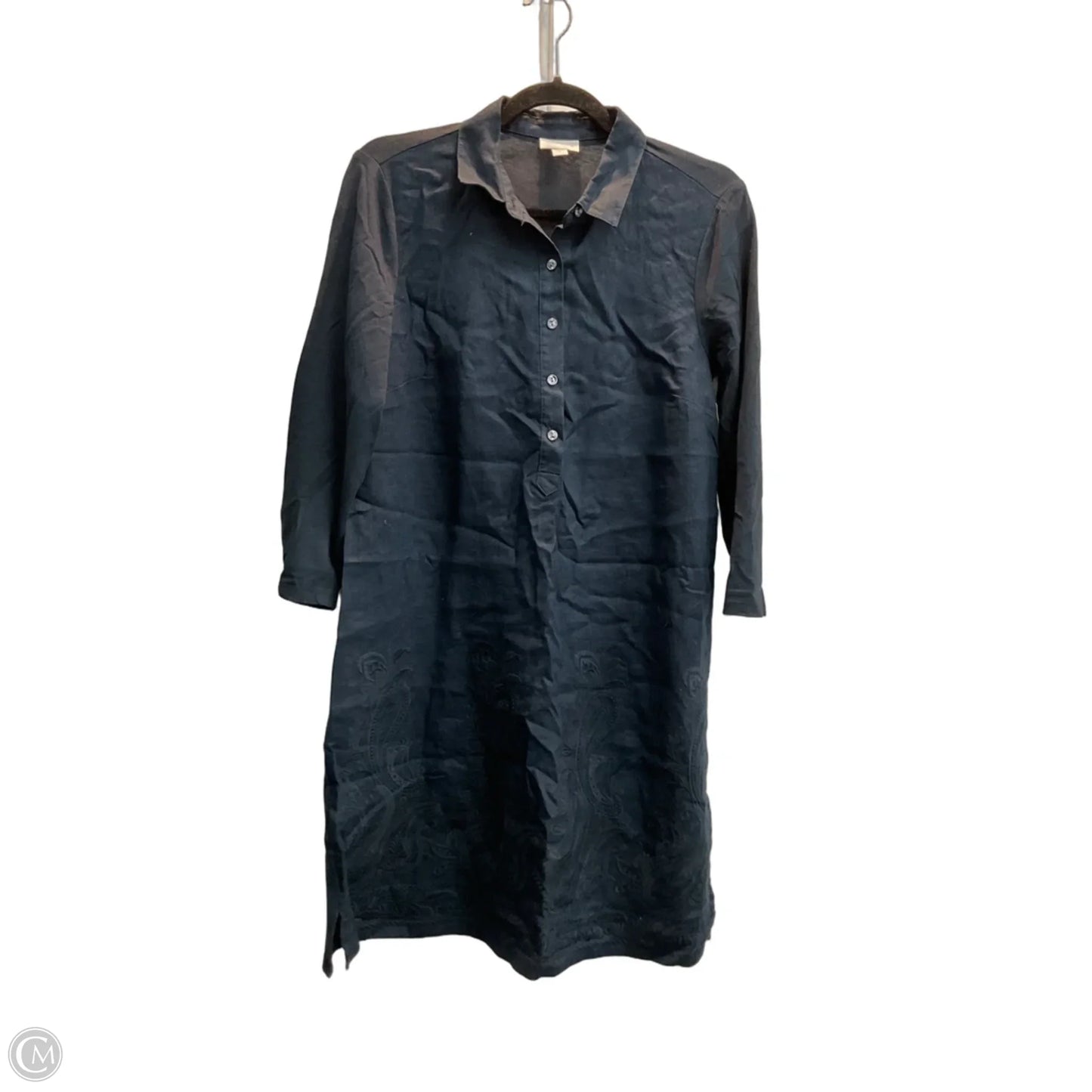 Dress Casual Midi By J. Jill In Navy, Size: S