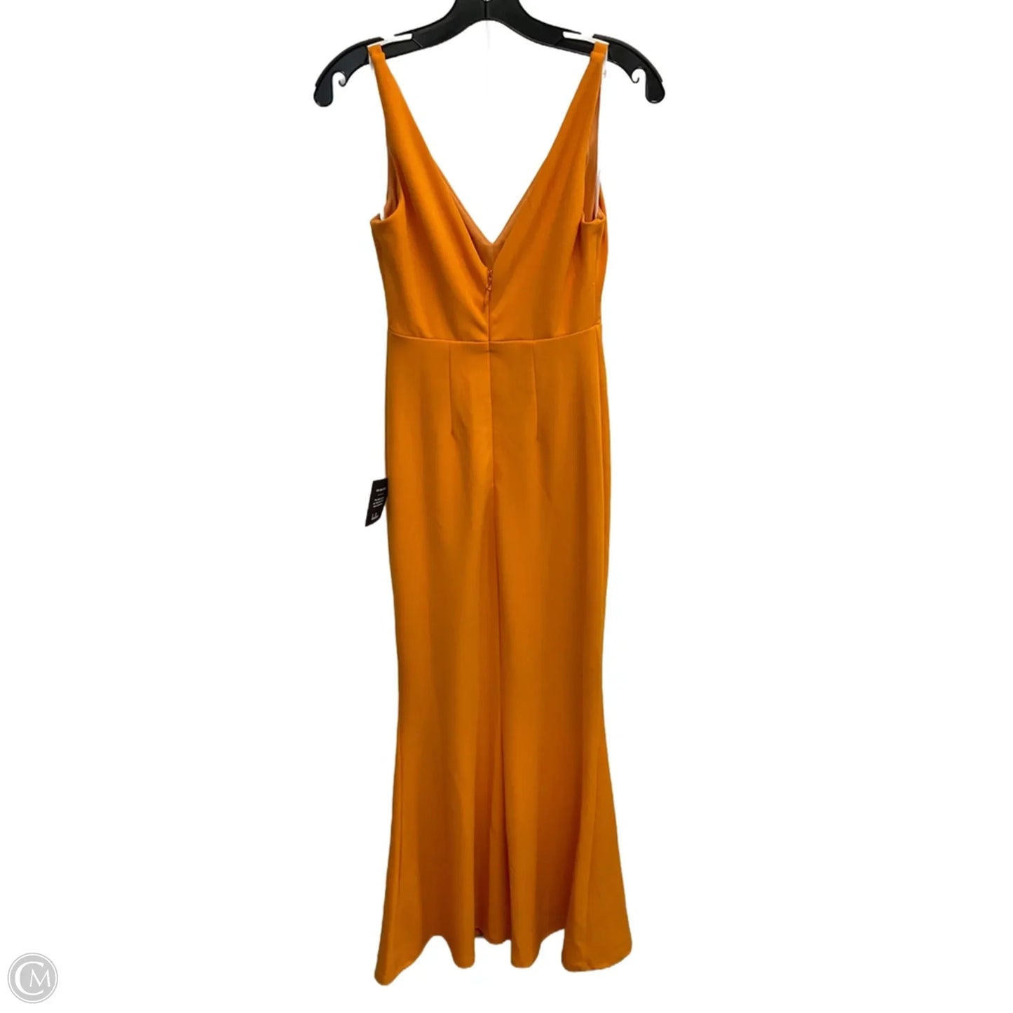 Dress Party Long By Lulus In Orange, Size: Xs