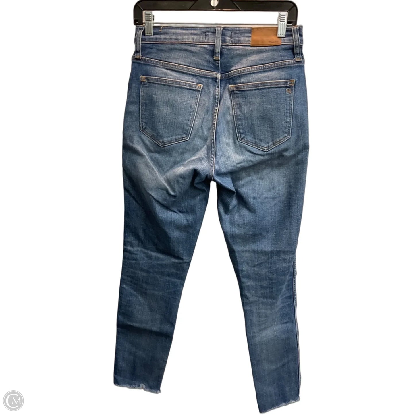 Jeans Skinny By Madewell In Blue Denim, Size: 6l