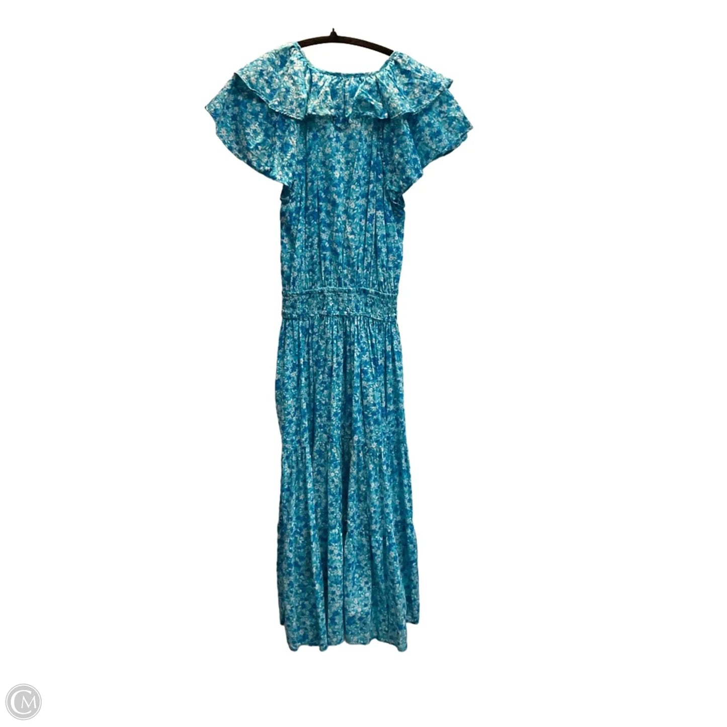 Dress Casual Midi By Draper James In Blue, Size: S