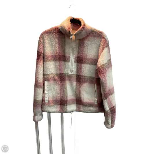 Athletic Fleece By No Boundaries In Plaid Pattern, Size: M