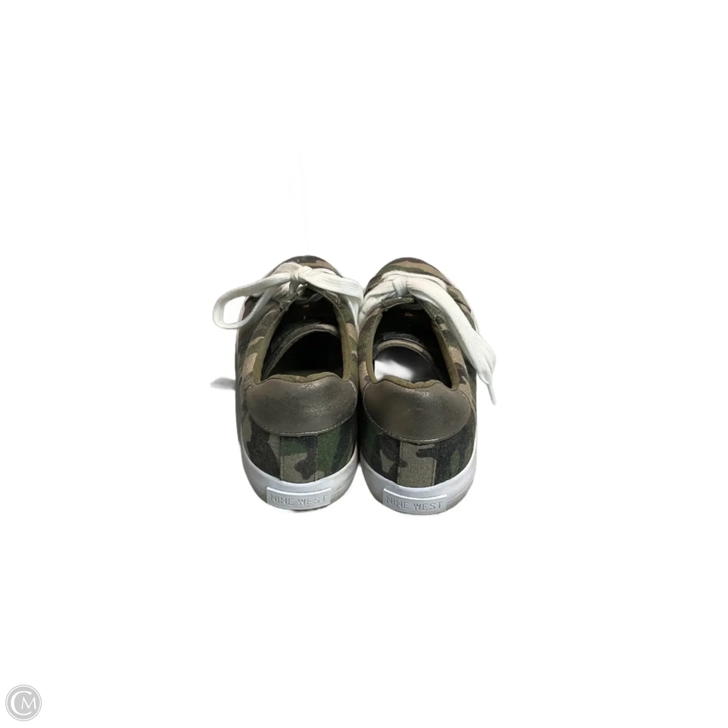 Shoes Sneakers By Nine West In Camouflage Print, Size: 10