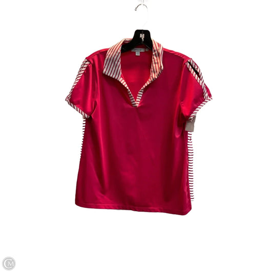 Athletic Shorts 2pc By Chicos In Pink, Size: S