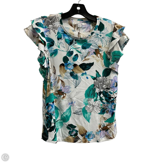 Top Sleeveless By Chicos In Multi-colored, Size: S