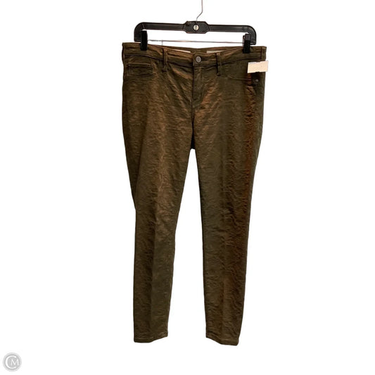 Jeans Skinny By Pilcro In Green, Size: 8