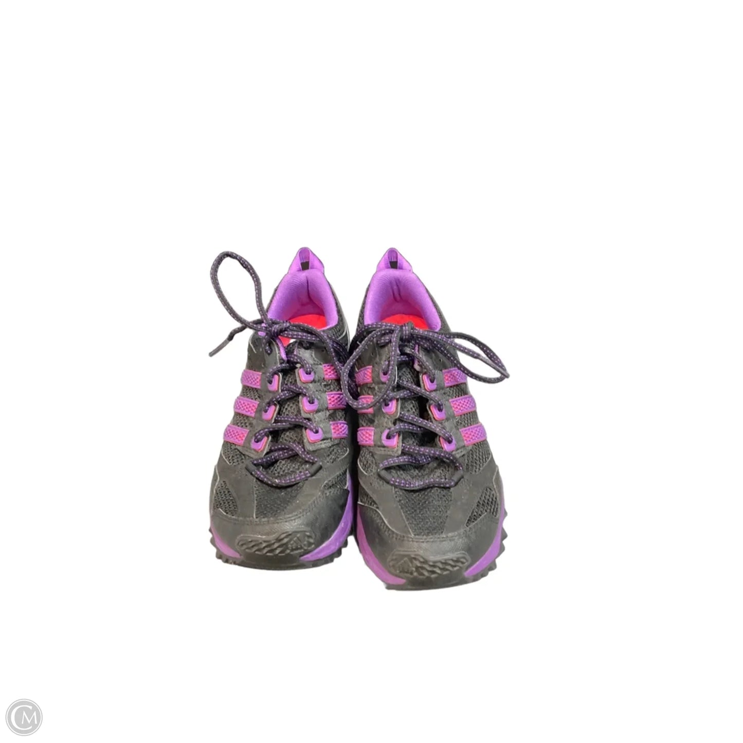 Shoes Athletic By Adidas In Black & Purple, Size: 7.5