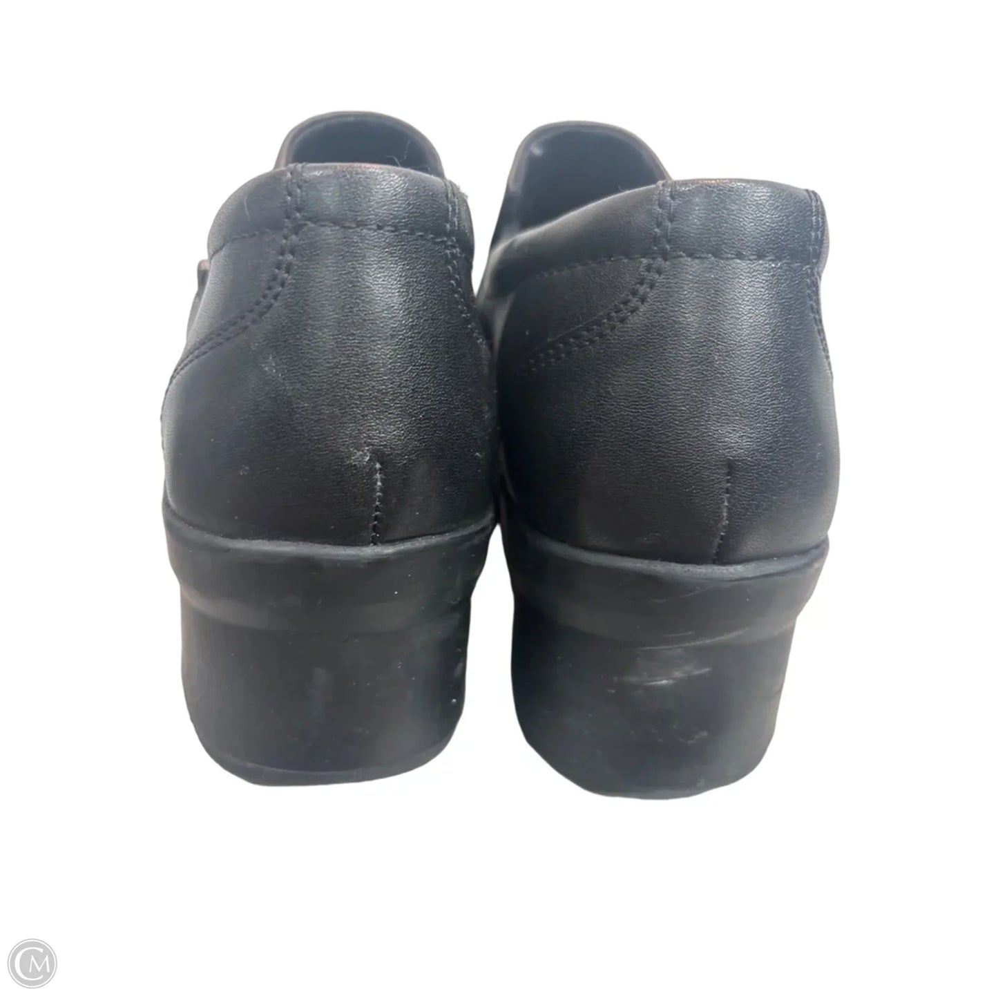 Boots Ankle Heels By Clarks In Black, Size: 11