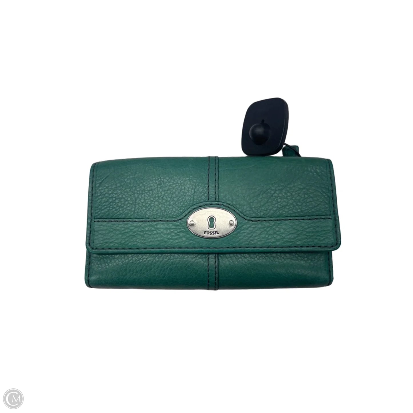 Wallet Leather By Fossil, Size: Medium