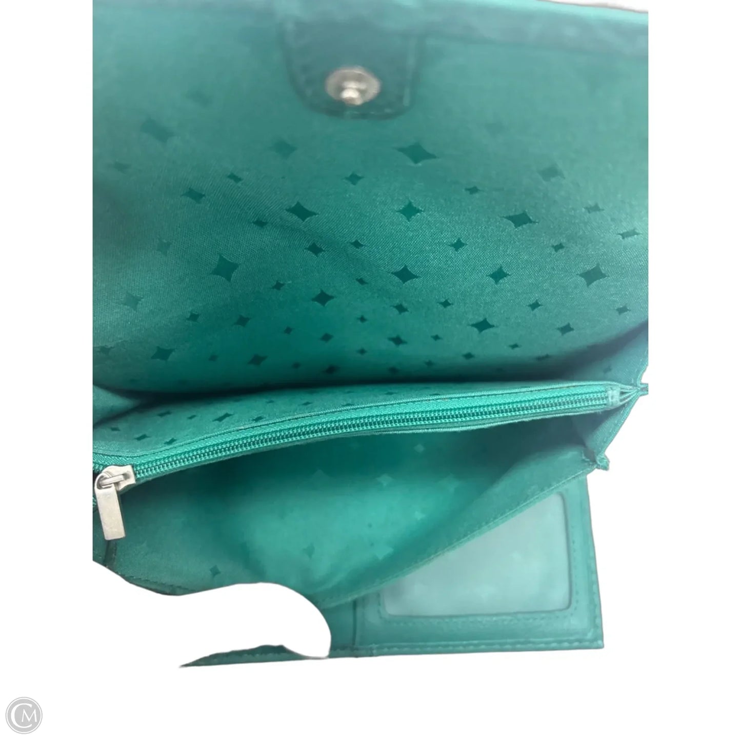 Wallet Leather By Fossil, Size: Medium