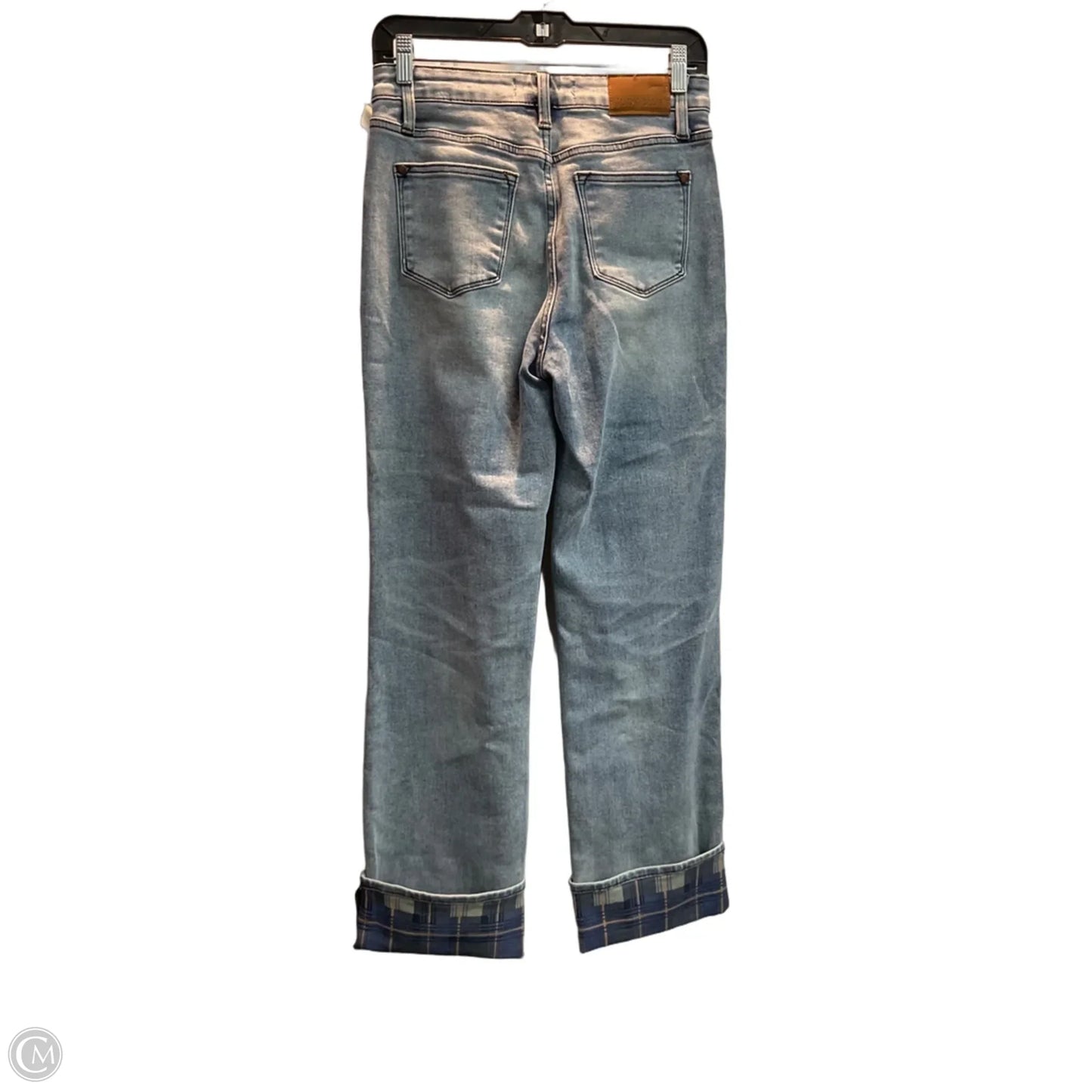 Jeans Straight By Judy Blue In Blue Denim, Size: 2