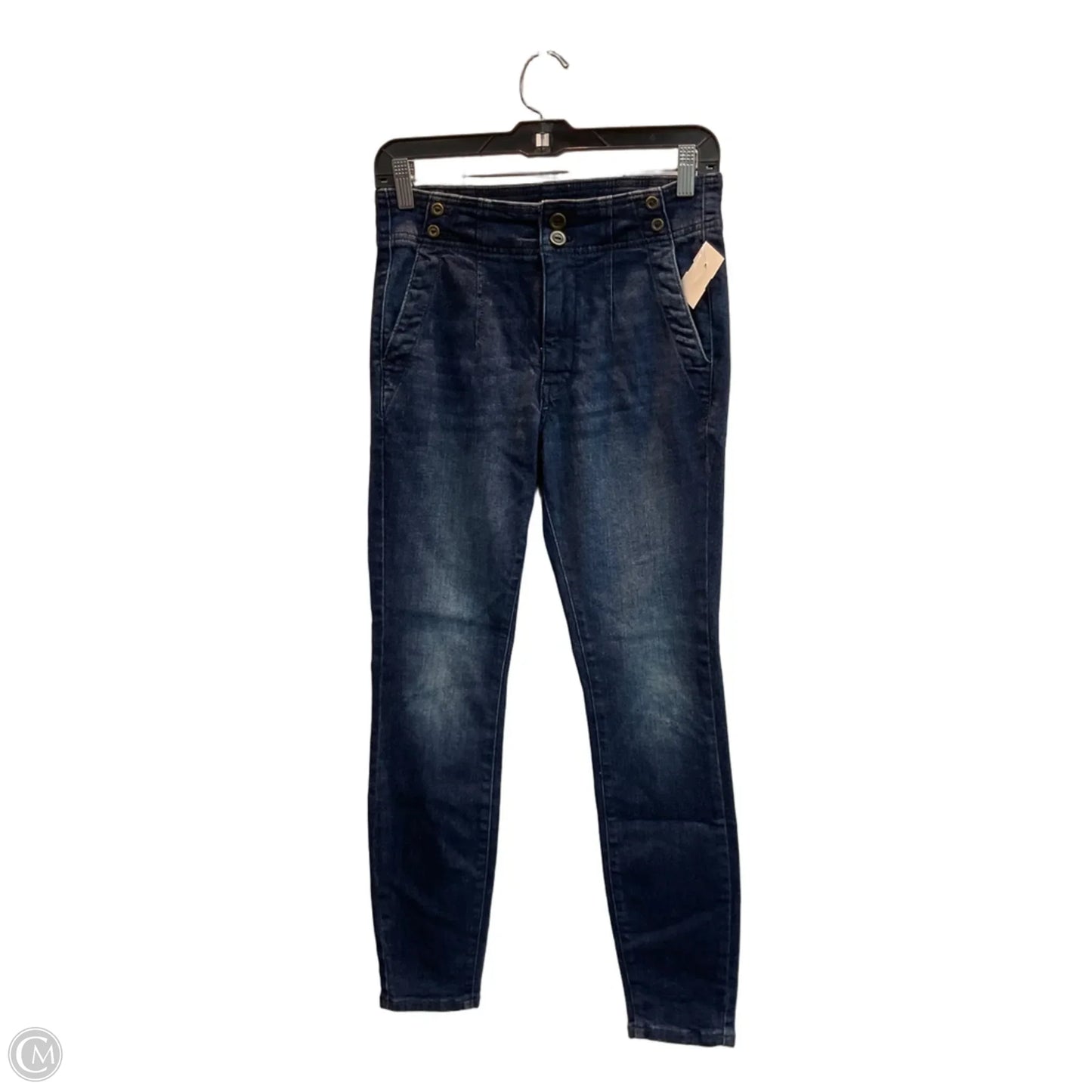 Jeans Skinny By Pilcro In Blue Denim, Size: 4