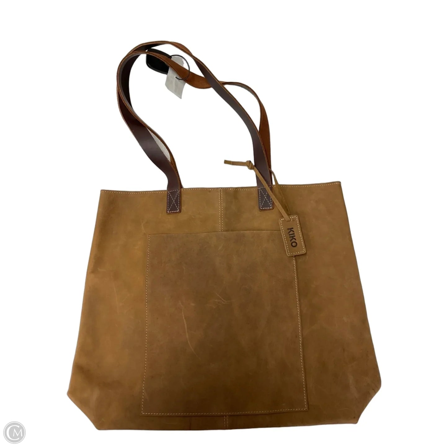 Tote Leather By Cmc, Size: Large