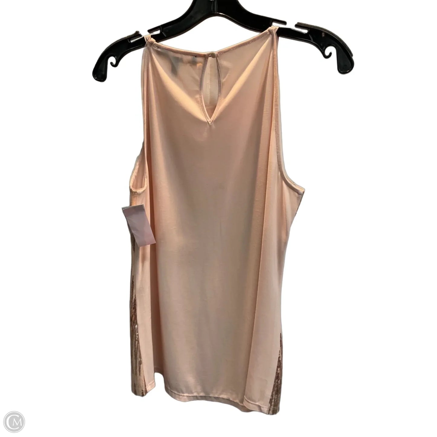 Top Sleeveless By White House Black Market In Rose Gold, Size: S