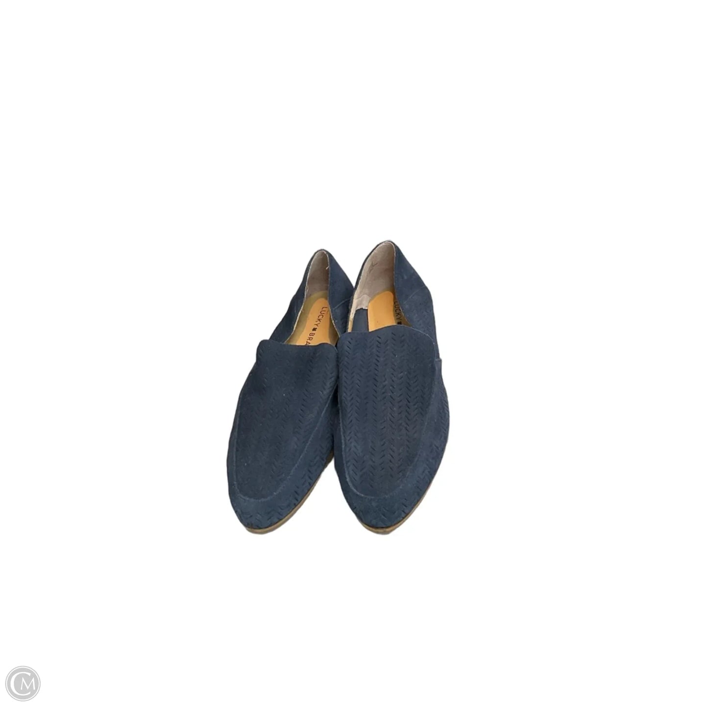 Shoes Flats By Lucky Brand In Navy, Size: 8.5