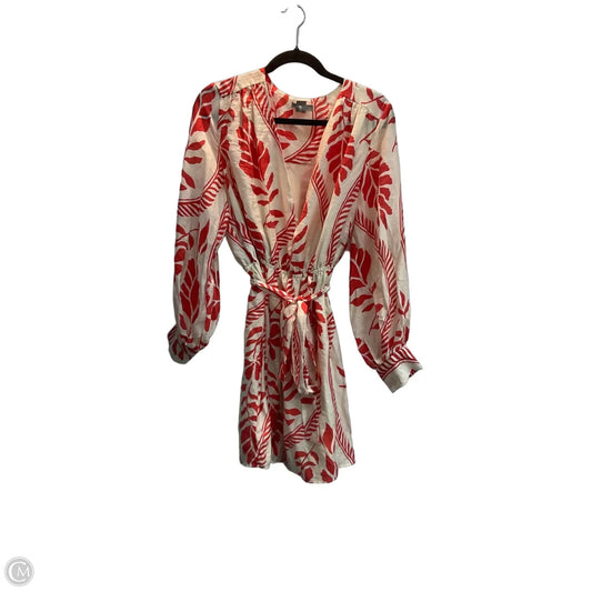 Dress Party Short By H&m In Red & White, Size: M