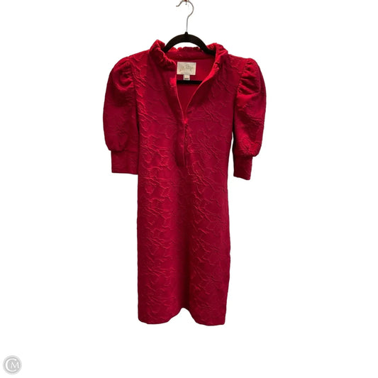 Dress Designer By Lilly Pulitzer In Red, Size: Xxs