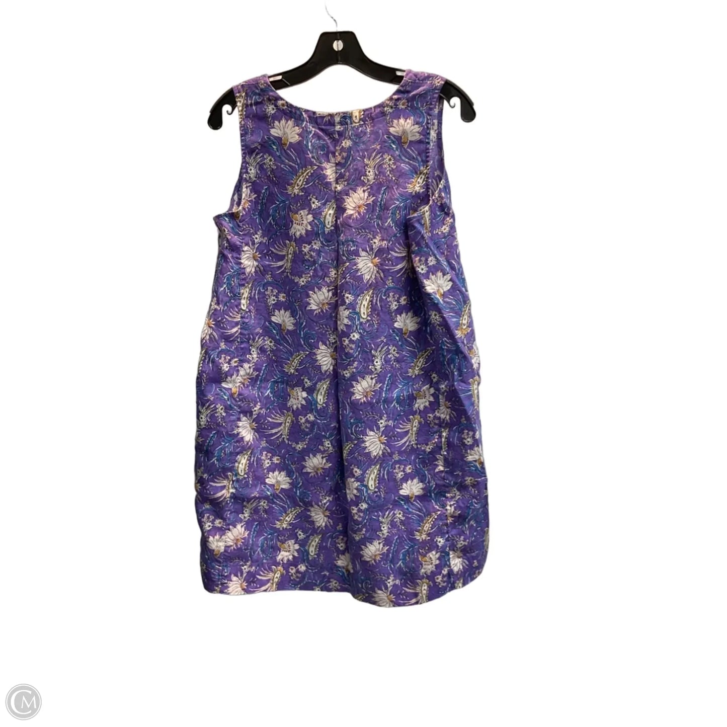 Dress Casual Midi By J. Jill In Purple, Size: Mp
