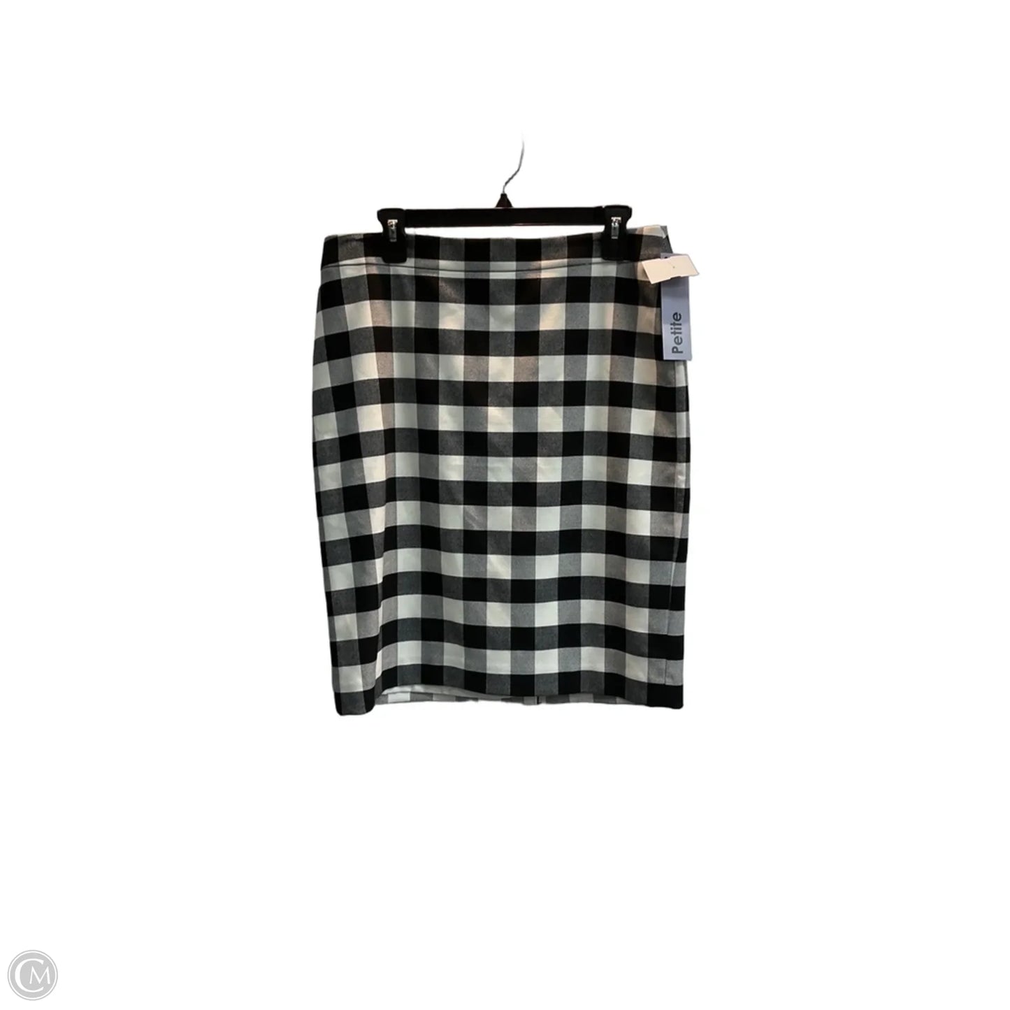 Skirt Midi By Ann Taylor In Checkered Pattern, Size: 12p