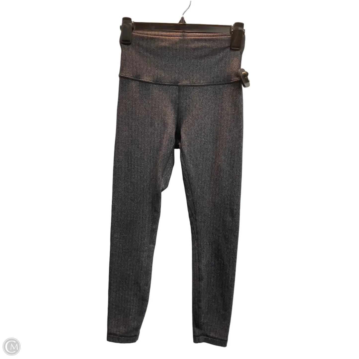 Athletic Leggings By Lululemon In Grey, Size: Xs