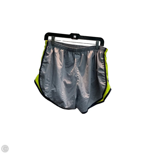 Athletic Shorts By Nike In Grey, Size: Xl