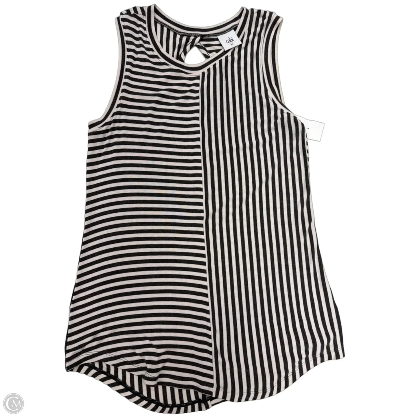 Tank Top By Cabi In Striped Pattern, Size: Xs