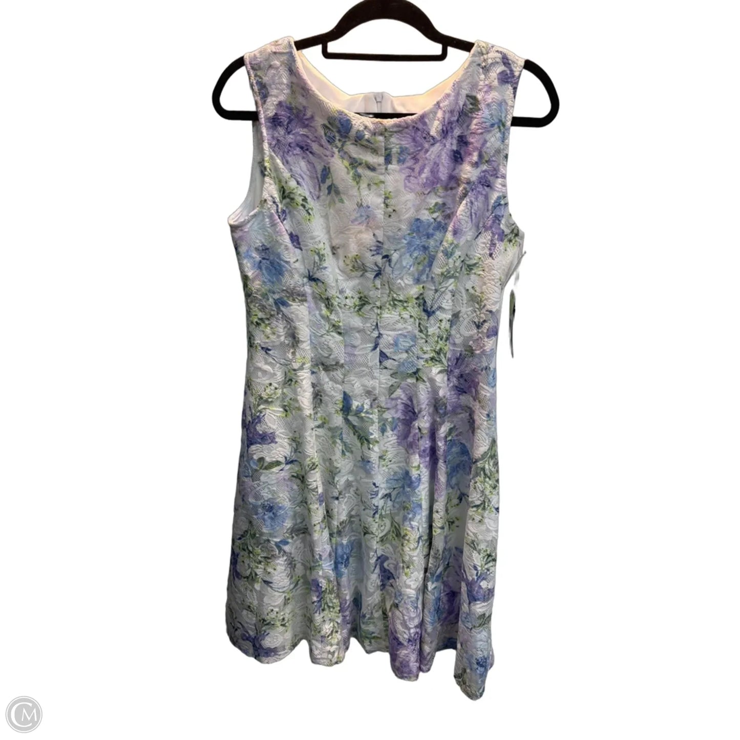 Dress Work By Studio 1 In Floral Print, Size: L