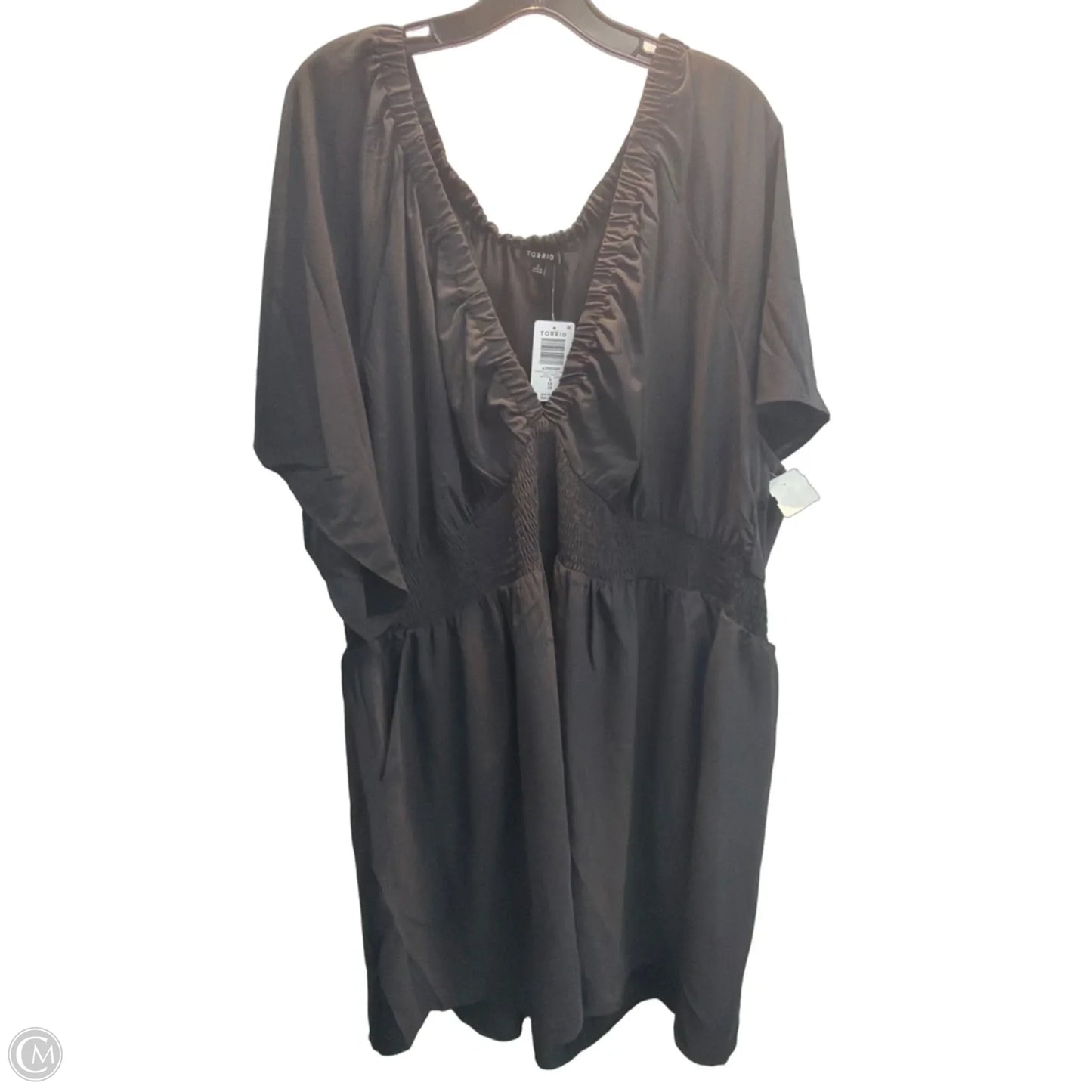 Romper By Torrid In Black, Size: 5x