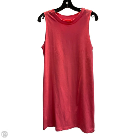 Dress Casual Midi By A New Day In Pink, Size: M