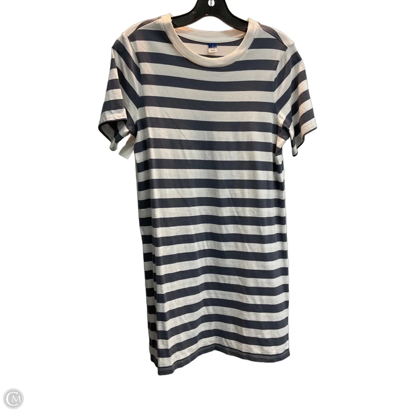 Dress Casual Midi By Old Navy In Striped Pattern, Size: S