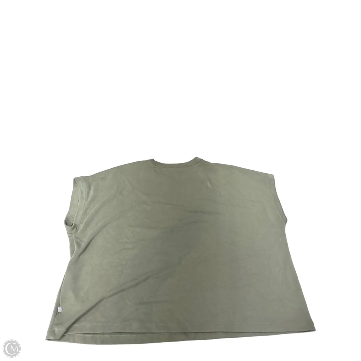 Top Short Sleeve By Talbots In Green, Size: Xl